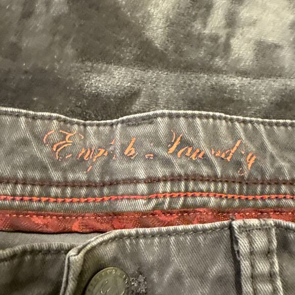 English Laundry Mens 5 Pocket Stretch Chino Pants Size 32x30 Gray Straight Fit - Picture 5 of 12